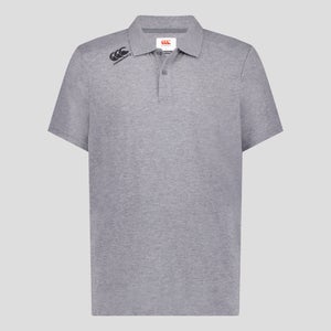 Mens Vapodri Tempo Polo Shirt Grey Marl