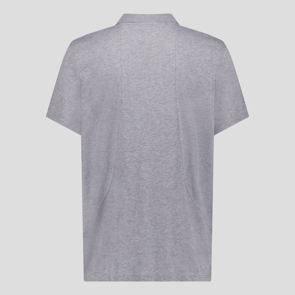 Mens Vapodri Tempo Polo Shirt Grey Marl