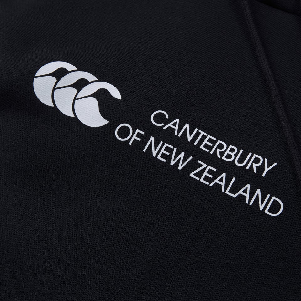 Mens Legends Panel Hoody Black