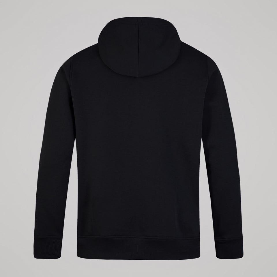 Mens Legends Panel Hoody Black