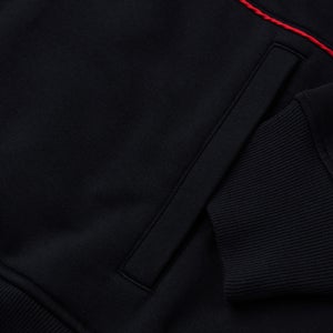 Mens Legends Panel Hoody Black
