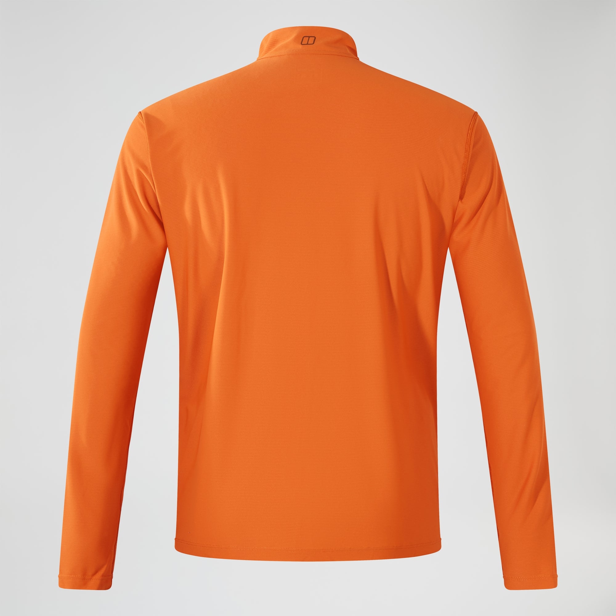 Men's 24/7 Half Zip Long Sleeve Tech Tee - Orange | Berghaus