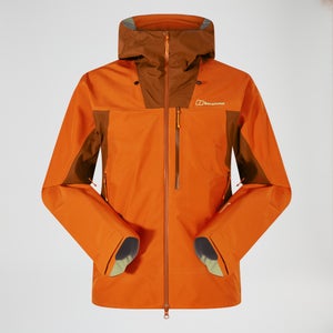 Wasserdichte Ridge-Seeker Herren-Gore-Tex Jacke - Orange/Braun