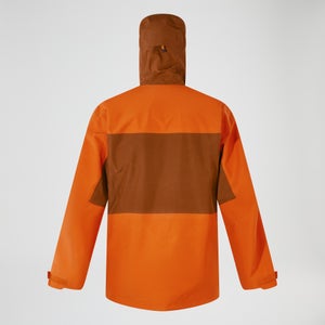 Wasserdichte Ridge-Seeker Herren-Gore-Tex Jacke - Orange/Braun