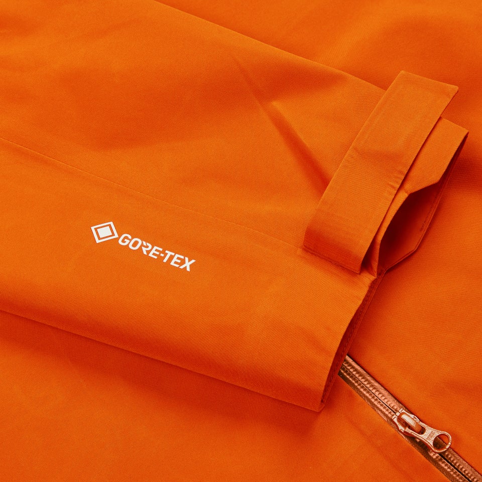 Wasserdichte Ridge-Seeker Herren-Gore-Tex Jacke - Orange/Braun