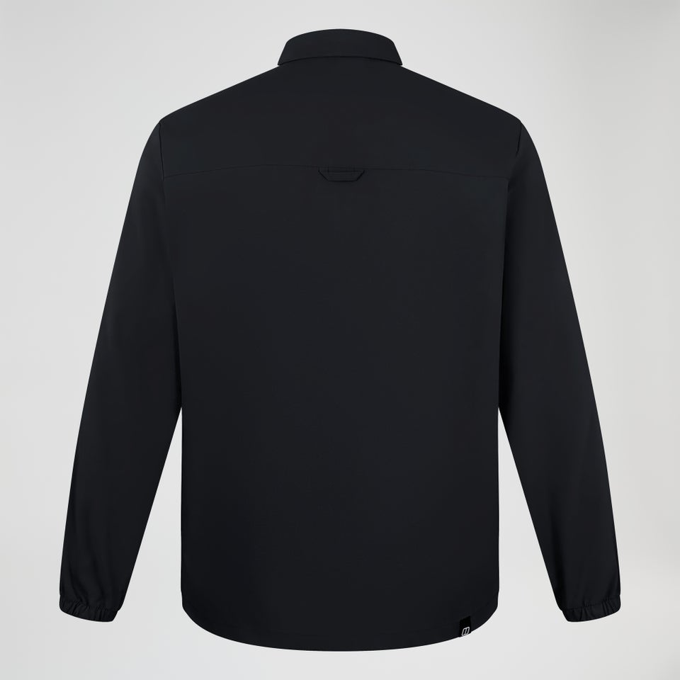 Men's Explorer Long Sleeve Overshirt - Black