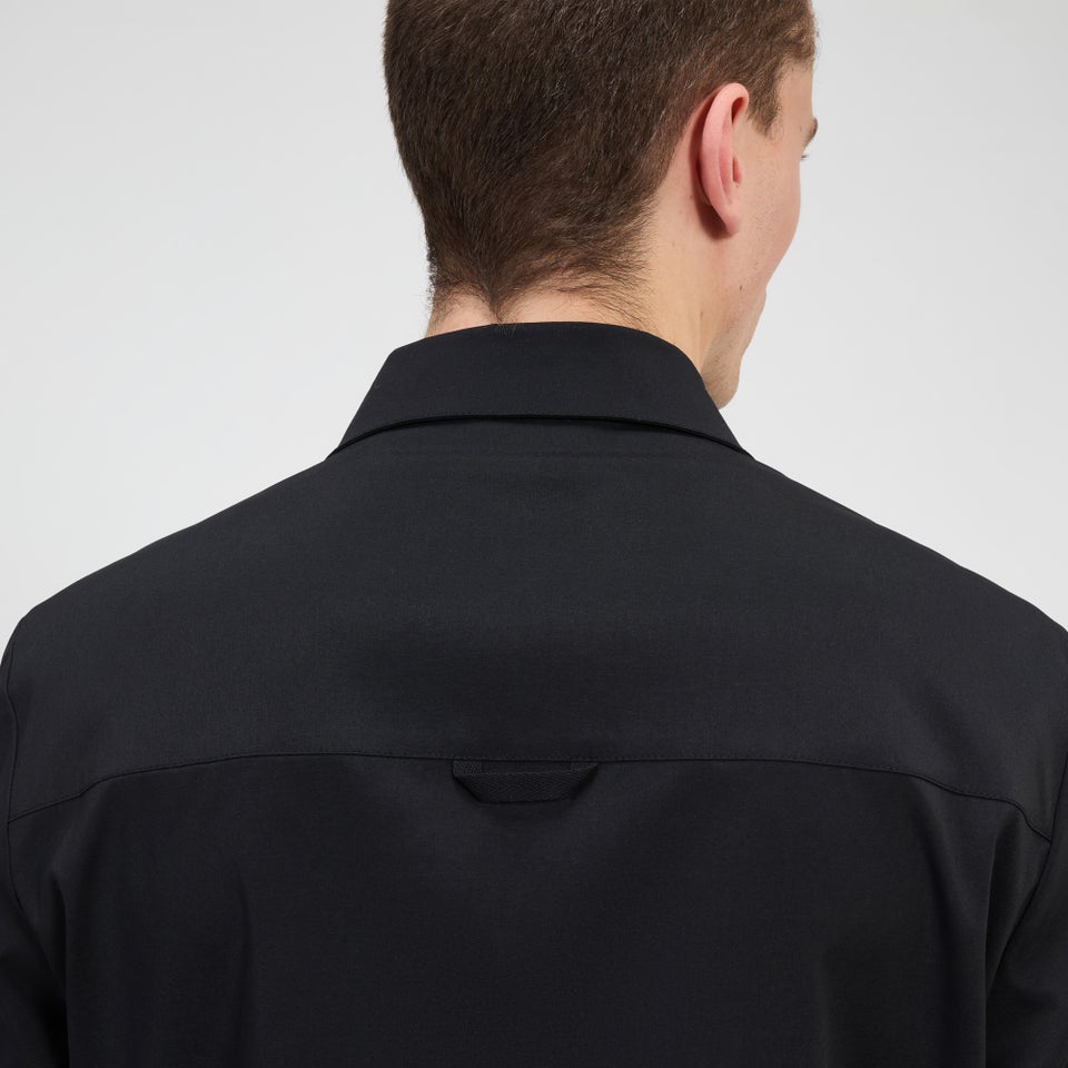 Men's Explorer Long Sleeve Overshirt - Black