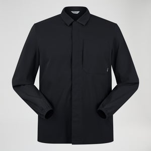 Men's Explorer Long Sleeve Overshirt - Black