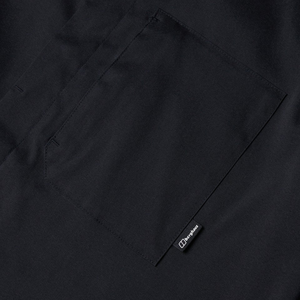 Men's Explorer Long Sleeve Overshirt - Black