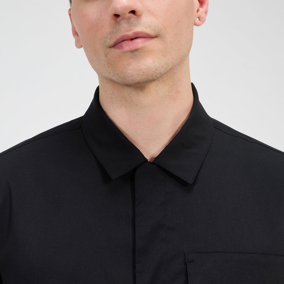 Men's Explorer Long Sleeve Overshirt - Black