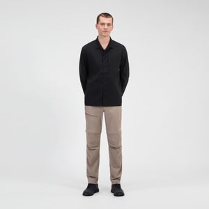 Men's Explorer Long Sleeve Overshirt - Black