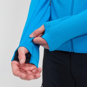 Ridge-Hiker Kapuzenjacke für Herren - Blau/Schwarz