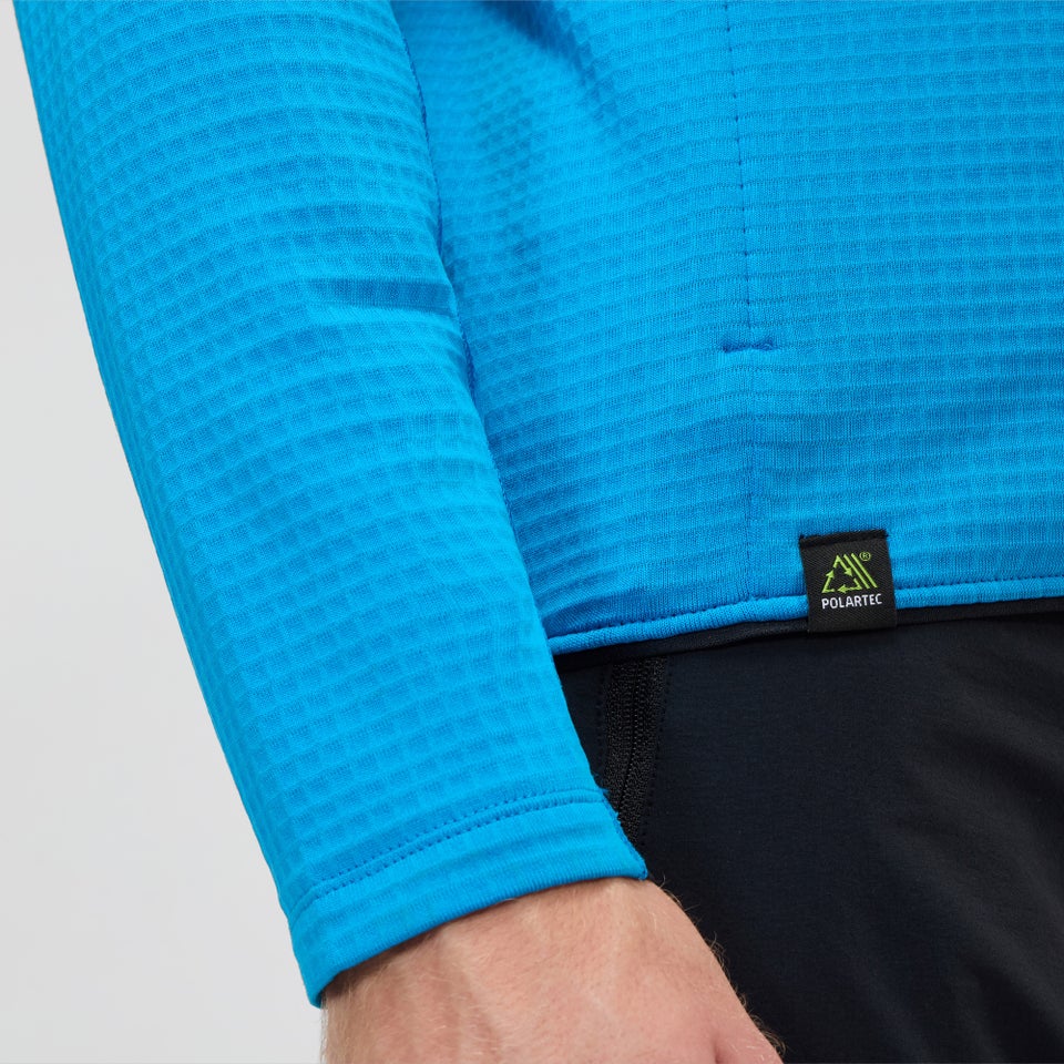 Ridge-Hiker Kapuzenjacke für Herren - Blau/Schwarz