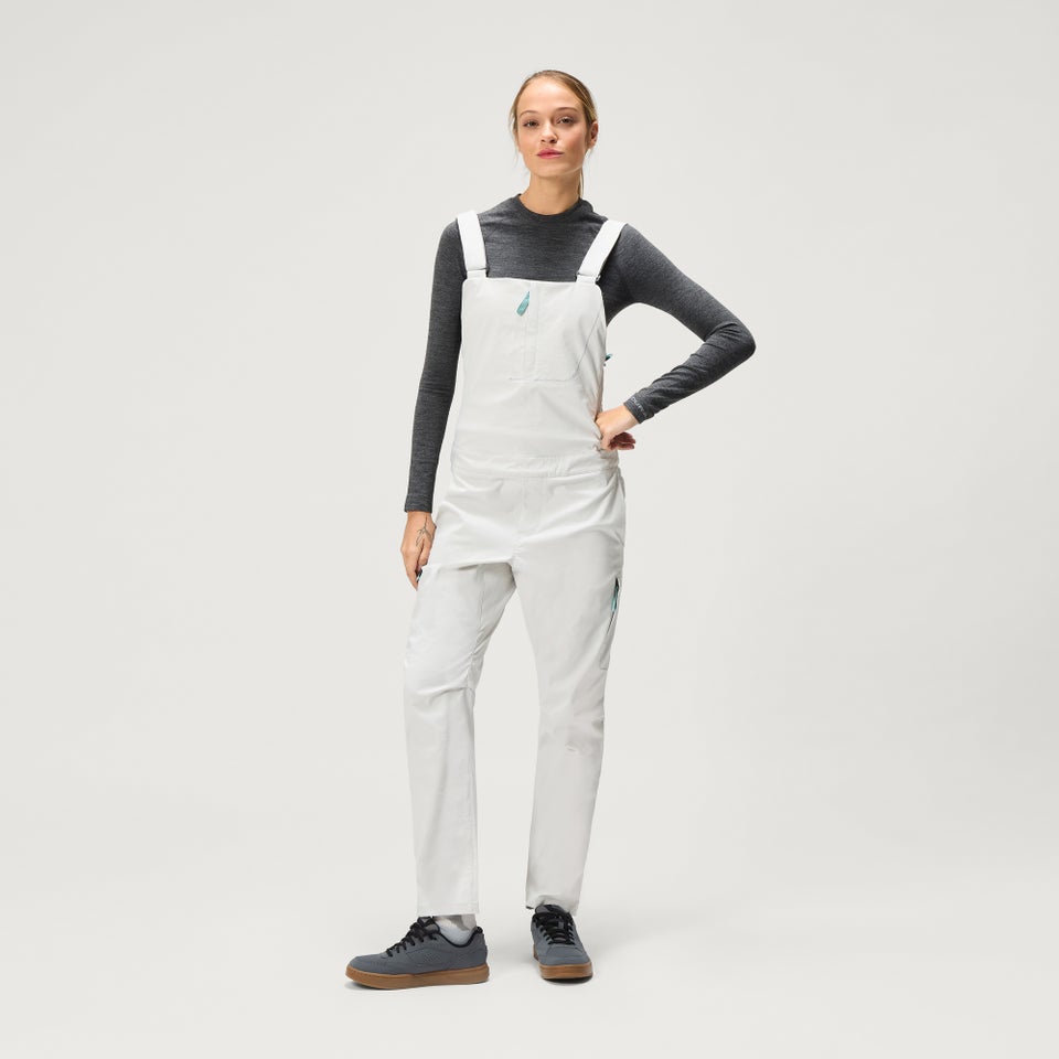 SULTRAC Cargo-Trägerhose für Damen - Grau