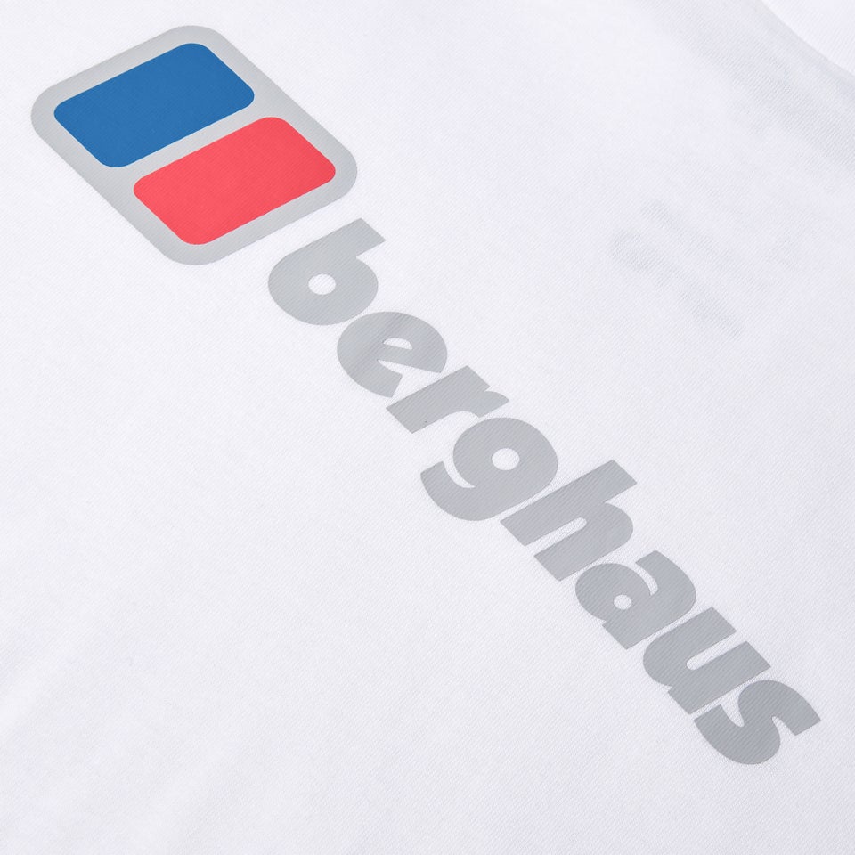 Men's Berghaus Class XL-Logo Tee - White