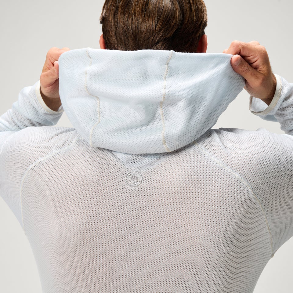 Men's SulTrac Breathable Hoodie - Cloud Blue