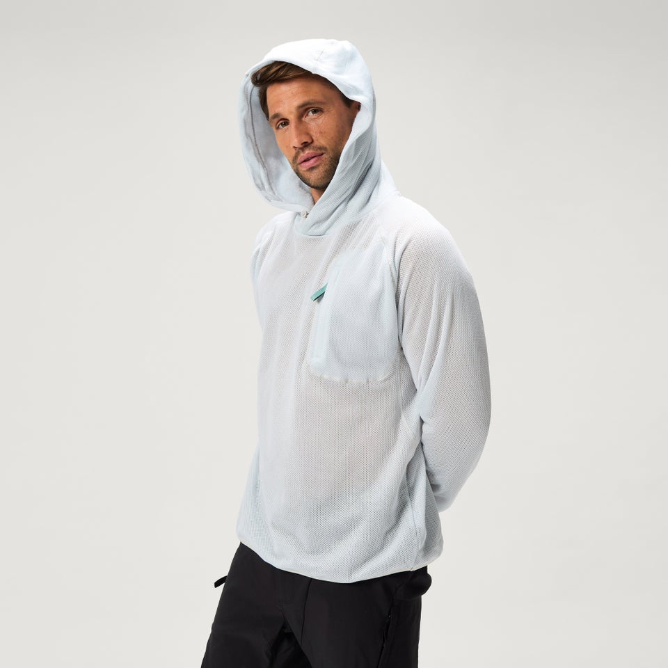 Men's SulTrac Breathable Hoodie - Cloud Blue