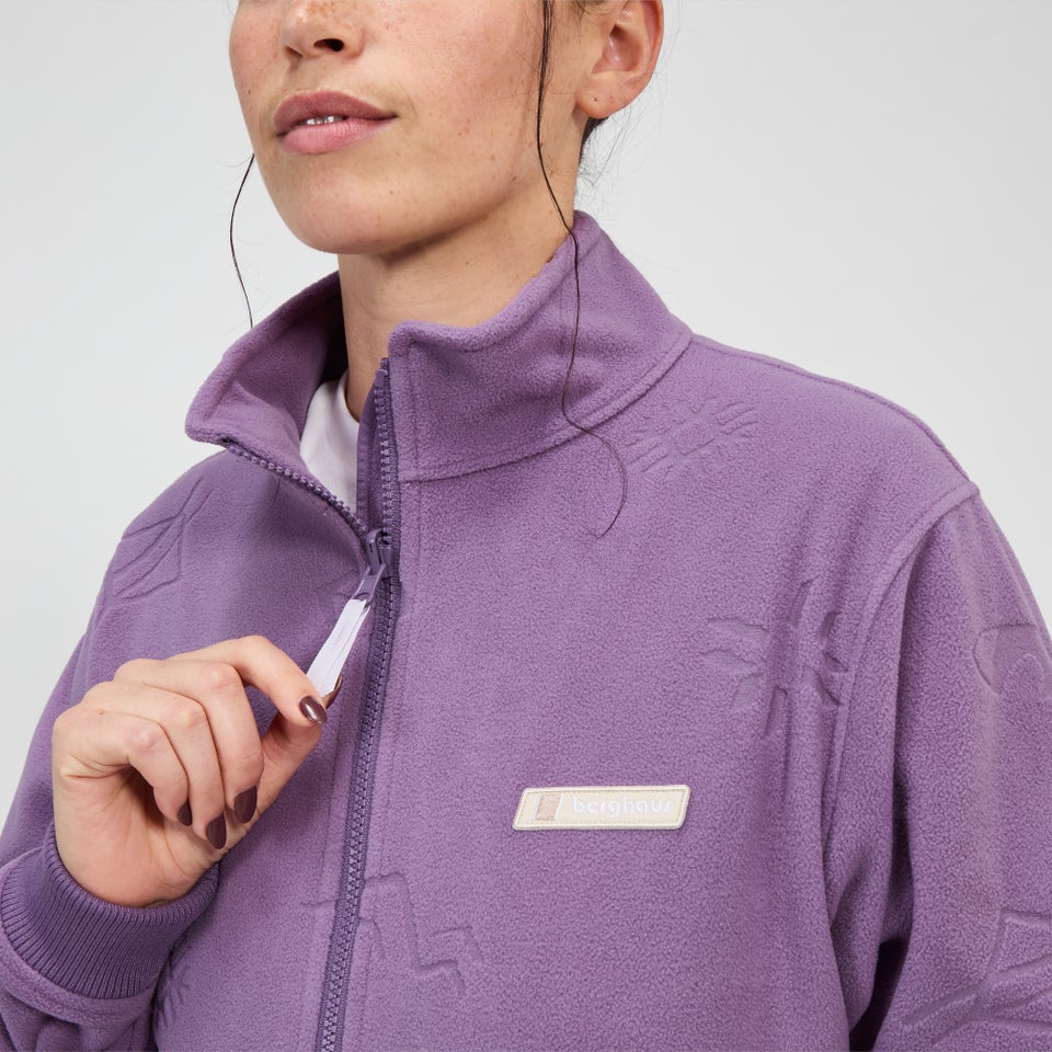 Unisex Daily Nature Interactive Fleece - Violett