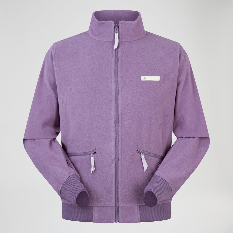 Unisex Daily Nature Interactive Fleece - Purple