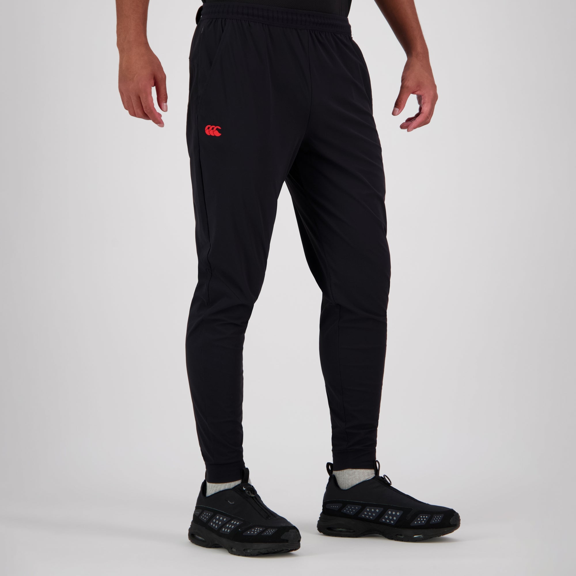 men's woven training trousers