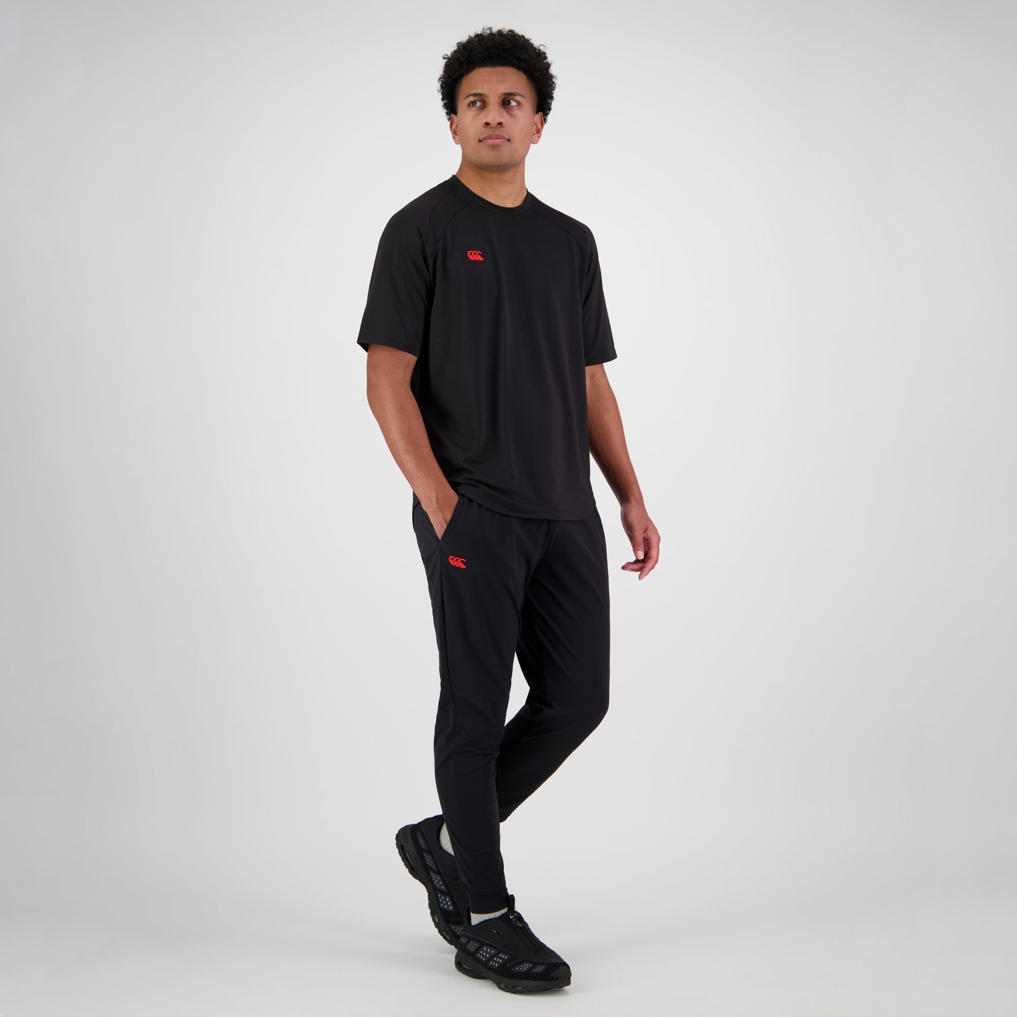 Mens Everest Woven Pant Black | Canterbury