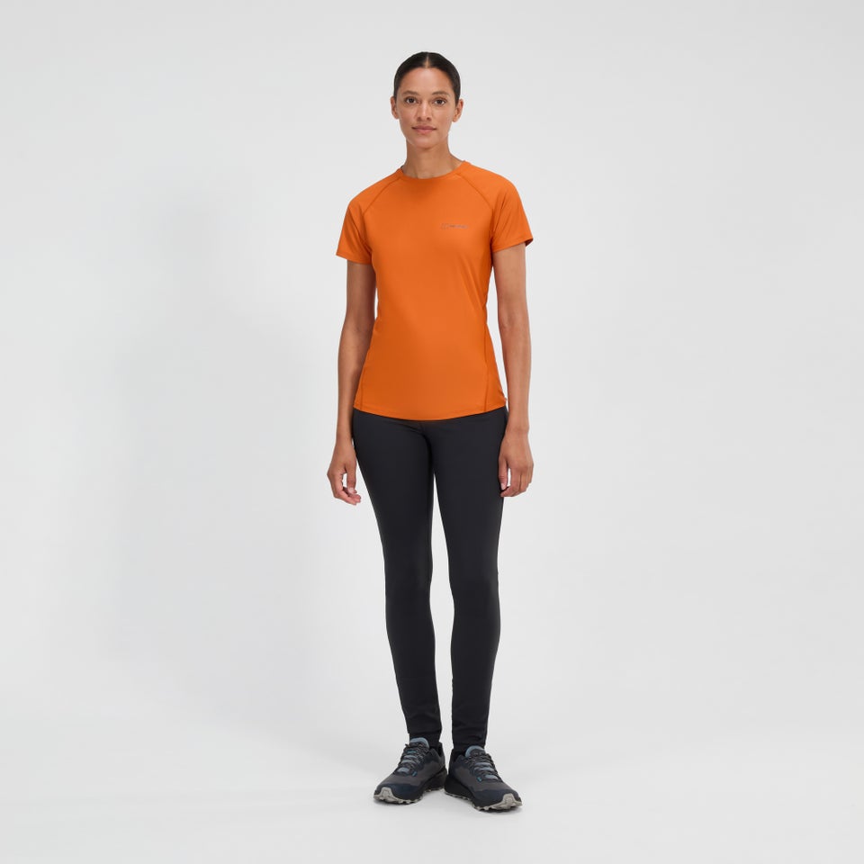 Women's 24/7 Crew Short Sleeve Tech Tee - Orange