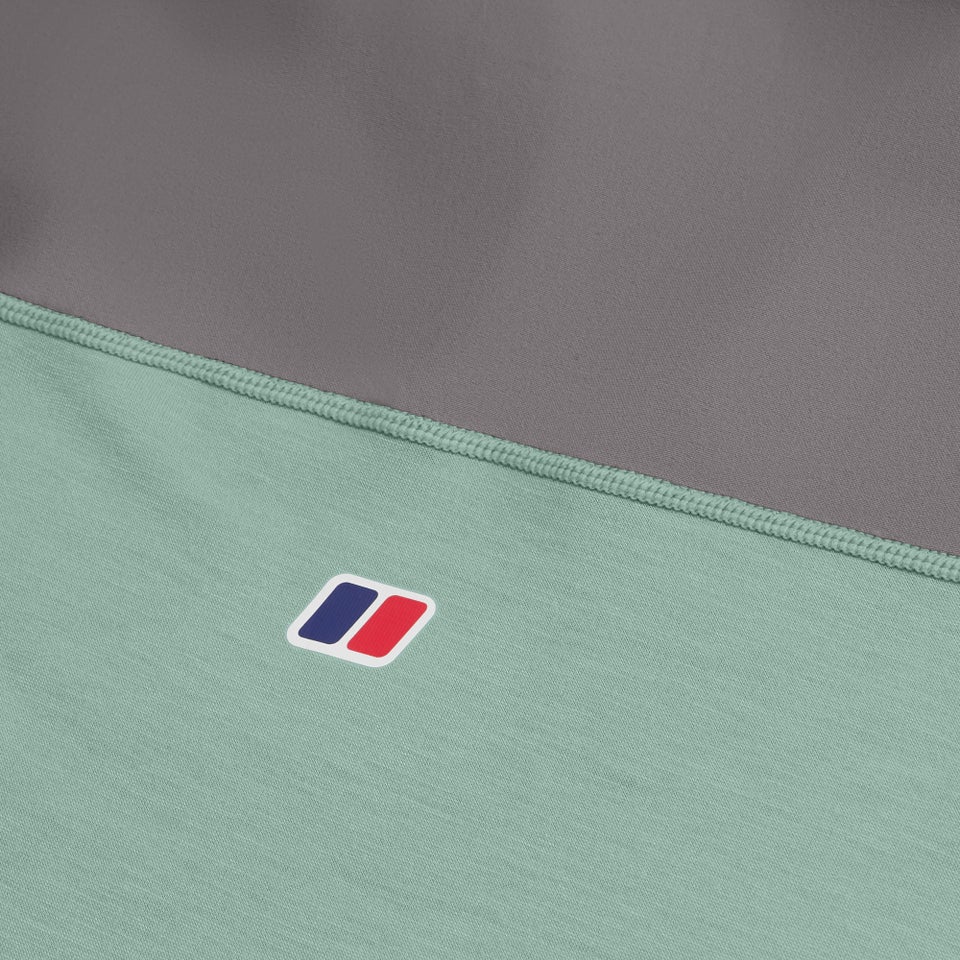 Men's Terrain Trek Tech Tee - Green/Grey