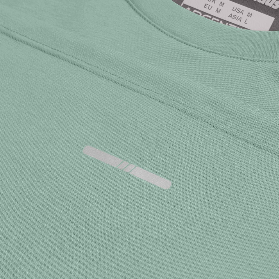 Men's Terrain Trek Tech Tee - Green/Grey