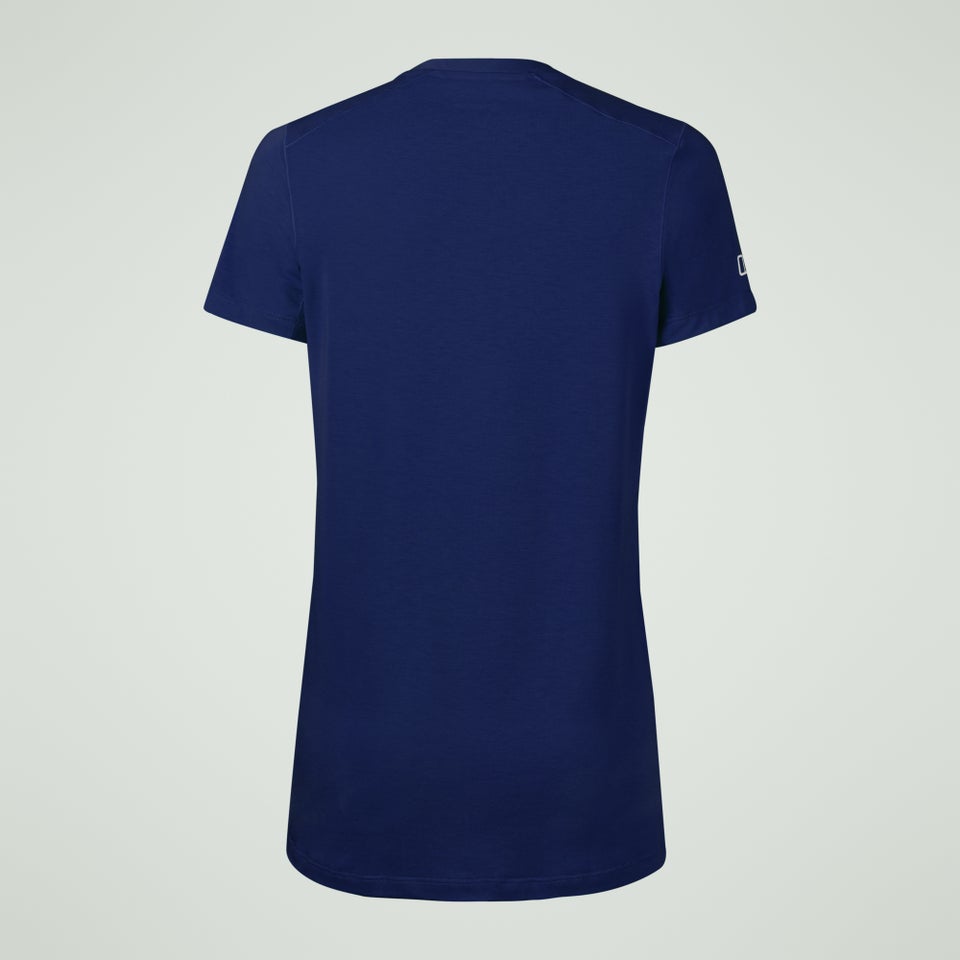 Women's Berghaus Delta Short Sleeve Tech Tee - Blue