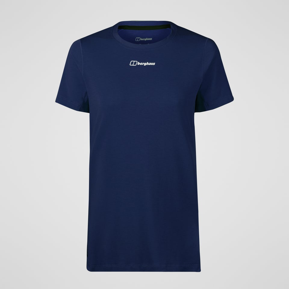Women's Berghaus Delta Short Sleeve Tech Tee - Blue