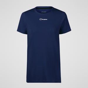 Berghaus Delta Kurzarm Tech-Shirt für Damen - Blau