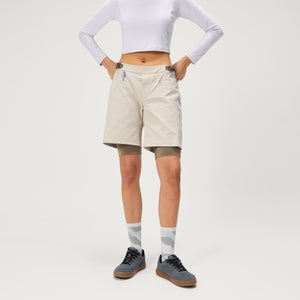 Women's SulTrac Adv 8" Shorts (With Liner) - Dove