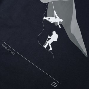 Men's Grappled Short Sleeve Tee - Black