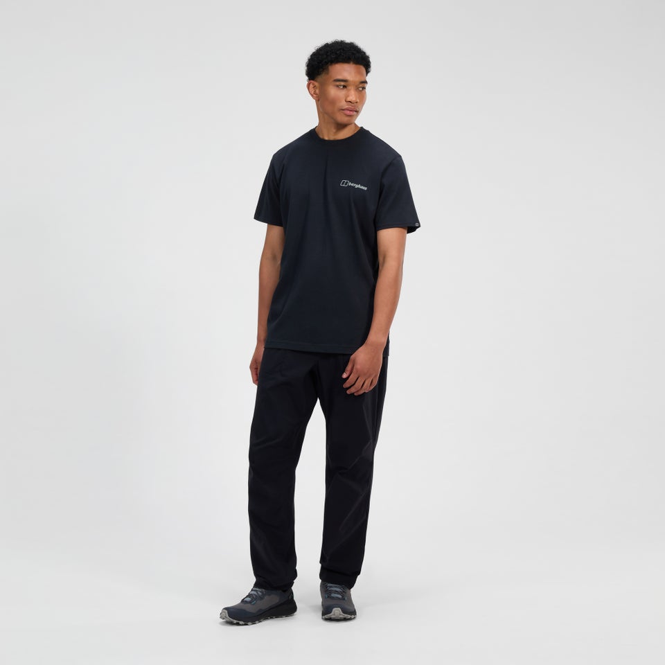 Grappled Kurzarm Shirt für Herren - Schwarz