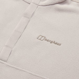 Snap-Fleece Felltop Herren-Pullover - Grau