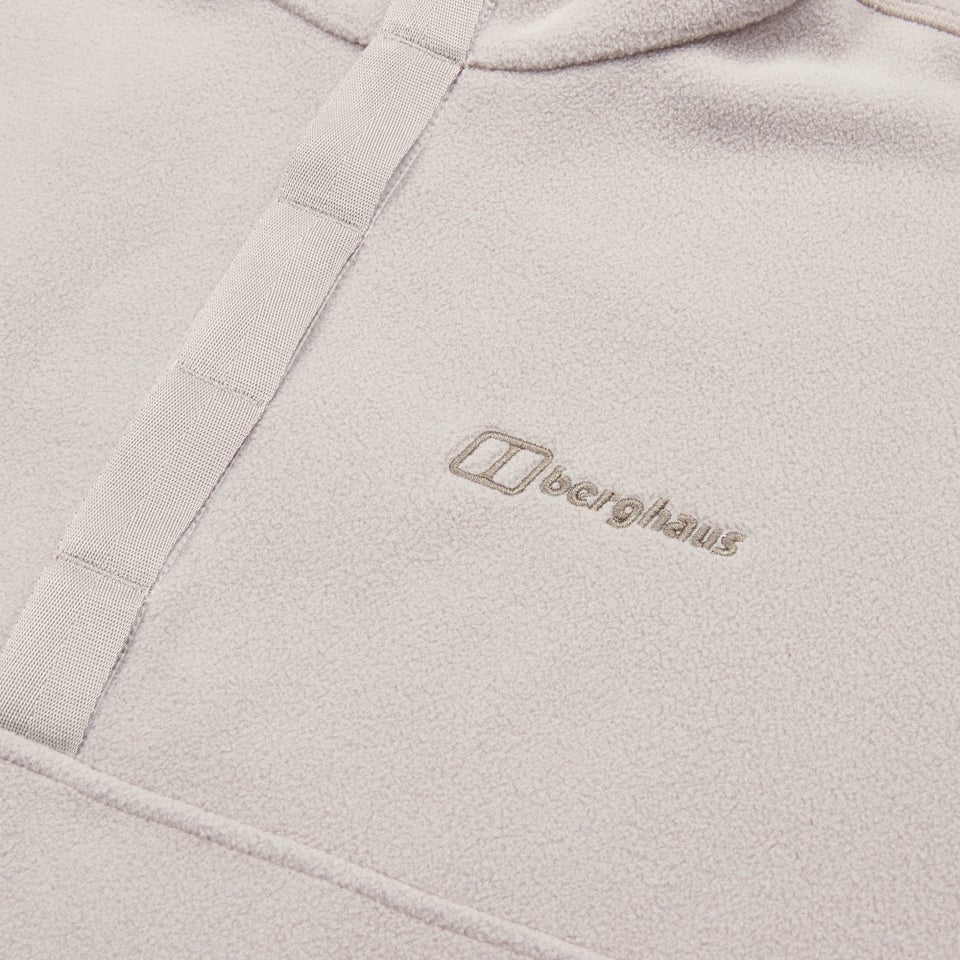 Snap-Fleece Felltop Herren-Pullover - Grau