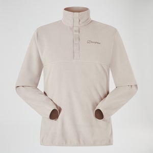 Snap-Fleece Felltop Herren-Pullover - Grau