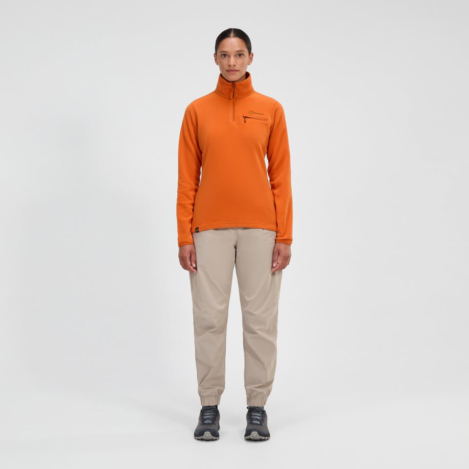 Prism 2.0 Micro Half Zip Fleece für Damen - Orange