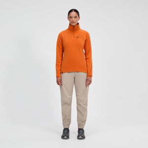 Prism 2.0 Micro Half Zip Fleece für Damen - Orange - 18