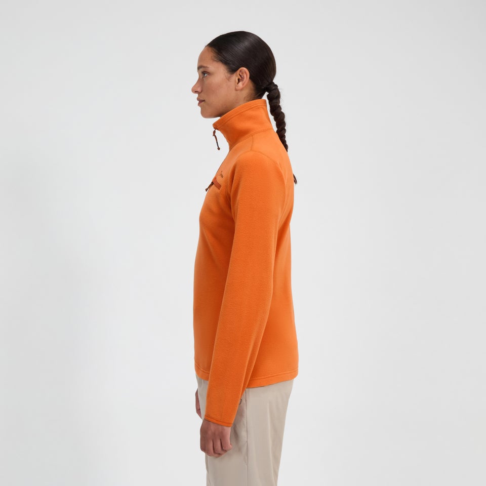 Prism 2.0 Micro Half Zip Fleece für Damen - Orange
