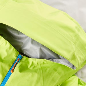 Wasserdichte Ridge-Seeker Damen-Gore-Tex Jacke - Grau/Gelb