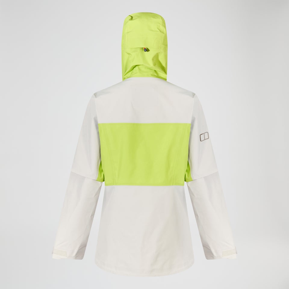 Women's Ridge-Seeker Gore-Tex Waterproof Jacket - Grey/Yellow