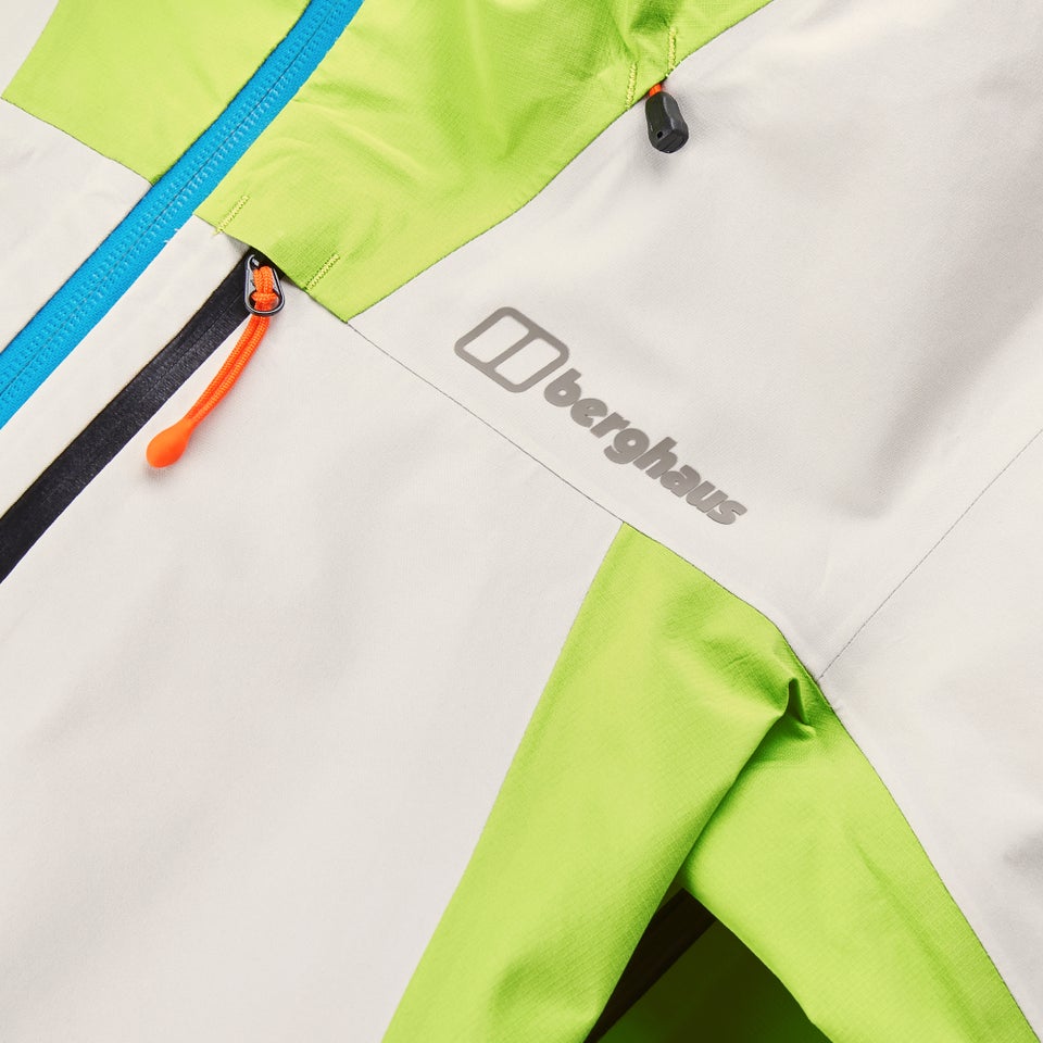 Women's Ridge-Seeker Gore-Tex Waterproof Jacket - Grey/Yellow