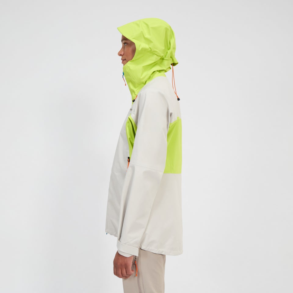 Women's Ridge-Seeker Gore-Tex Waterproof Jacket - Grey/Yellow