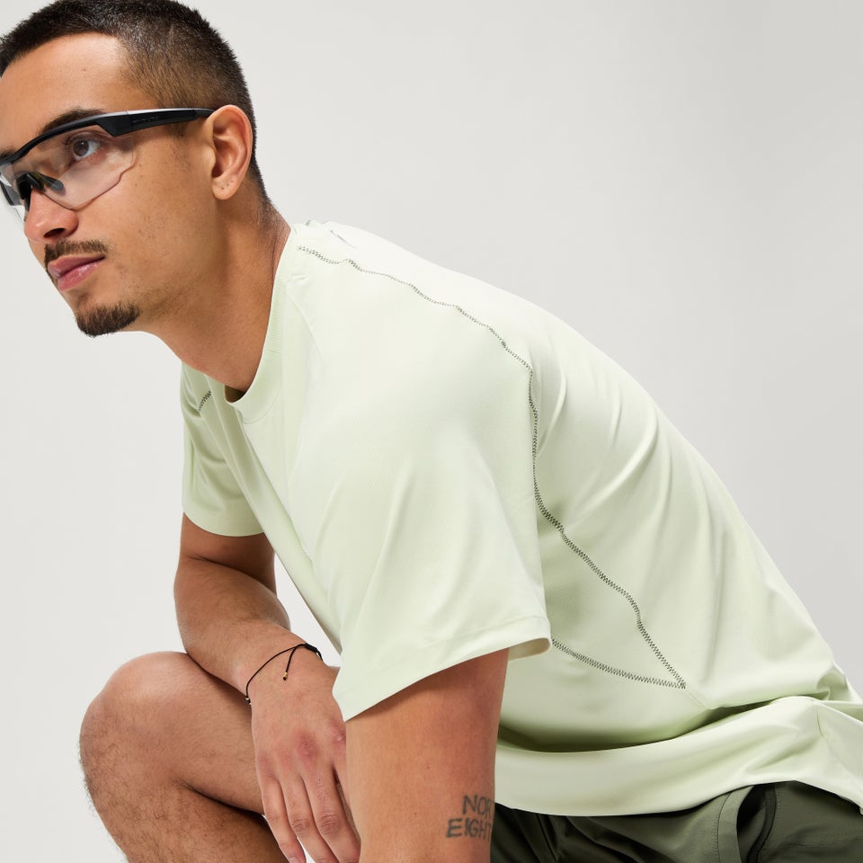 SULTRAC kurzärmeliges T-Shirt für Herren - Natur