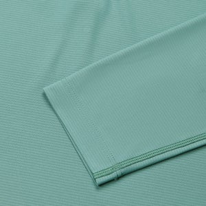 24/7 Long Sleeve Half Zip Tech T-Shirt für Damen - Grün