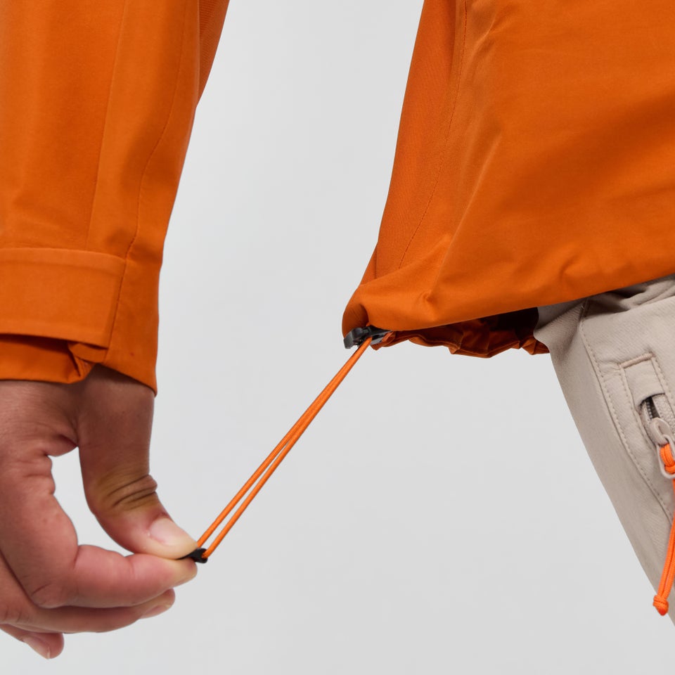 Women's Ridge-Seeker Gore-Tex Waterproof Jacket - Orange/Brown