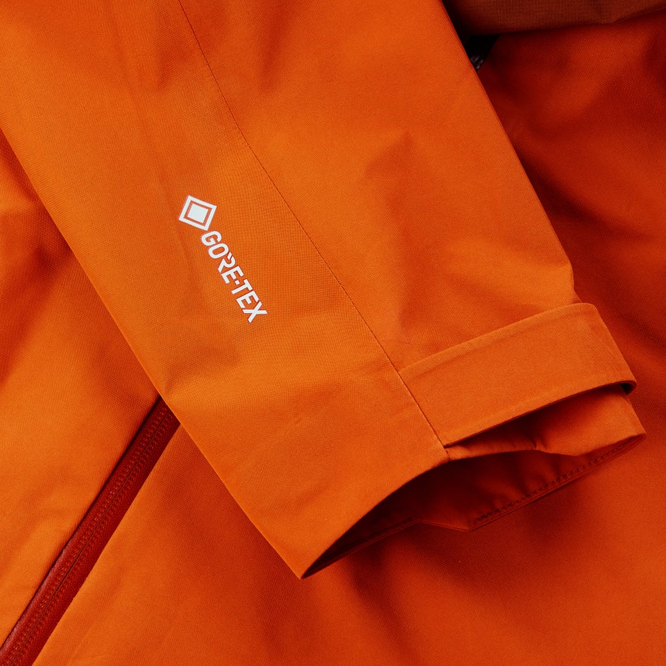 Women's Ridge-Seeker Gore-Tex Waterproof Jacket - Orange/Brown