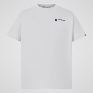 Men's Doodle Mountain Patch Tee - White