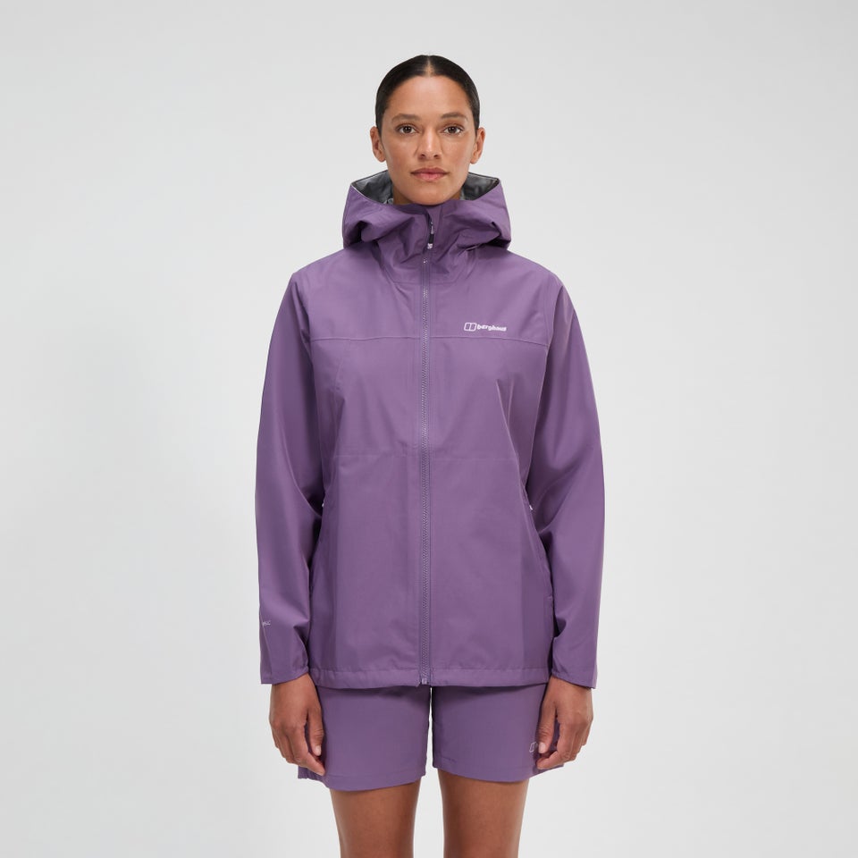 Wasserdichte Deluge Pro 3.0 Damen-Jacke - Violett